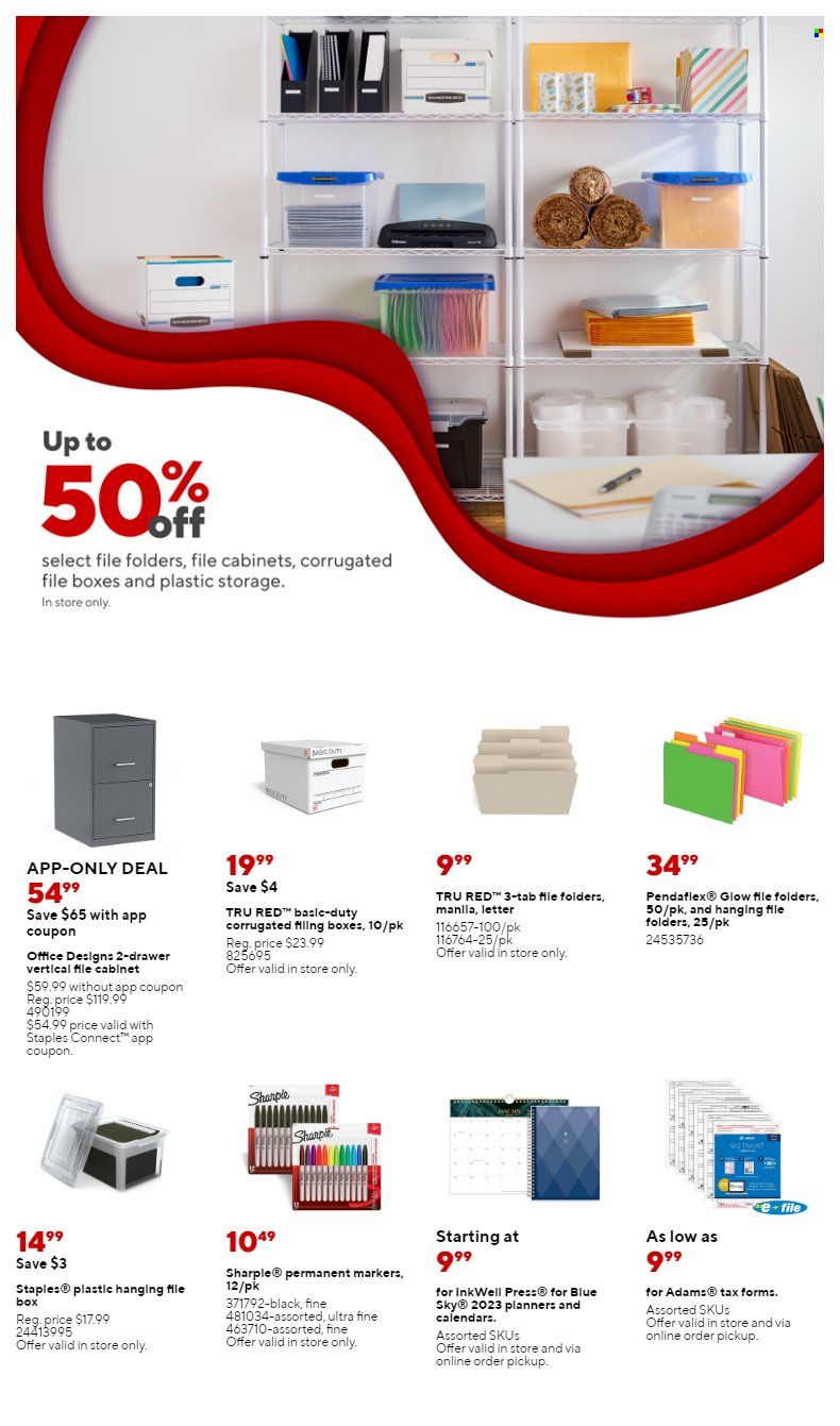 Staples Weekly Ad Flyer Specials January 1 to January 7, 2023
