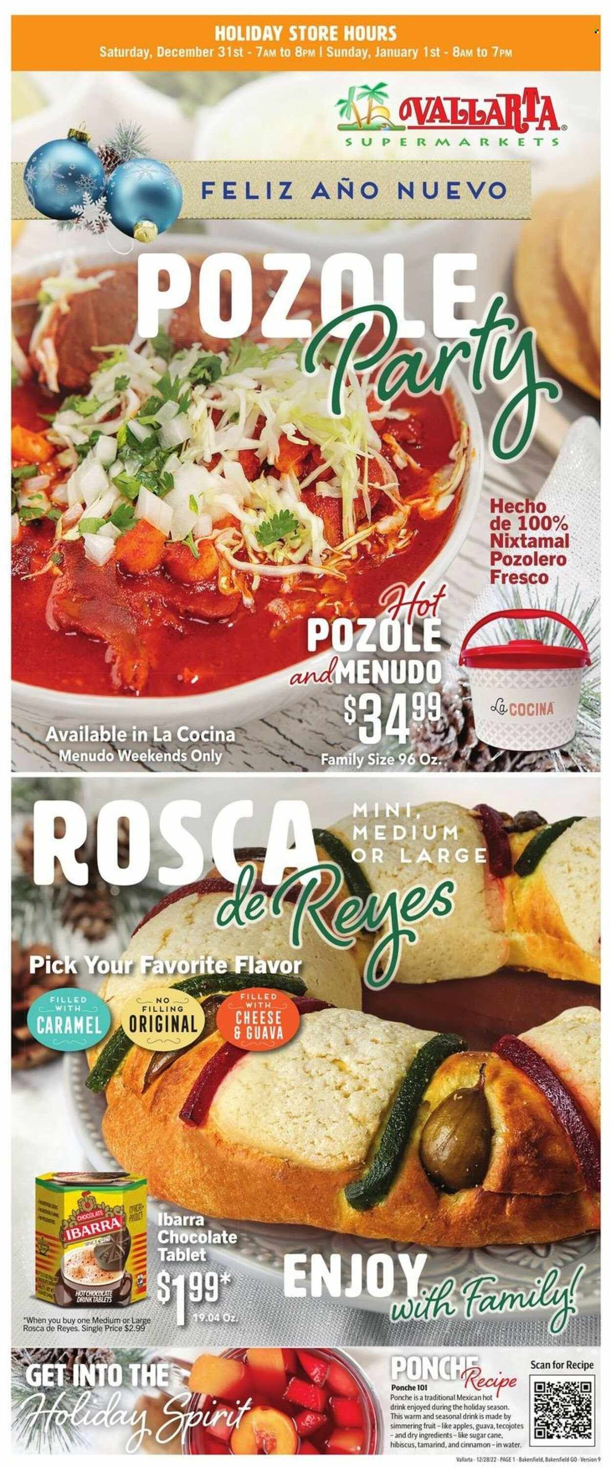 Vallarta (CA) Weekly Ad Flyer Specials December 28 to January 3, 2023