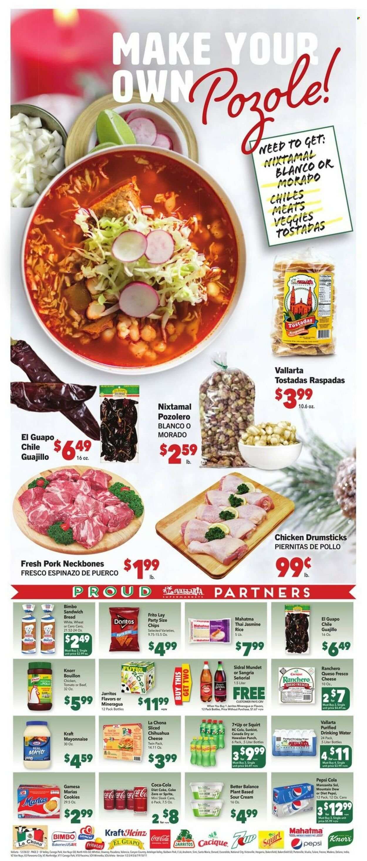 Vallarta (CA) Weekly Ad Flyer Specials December 28 to January 3, 2023