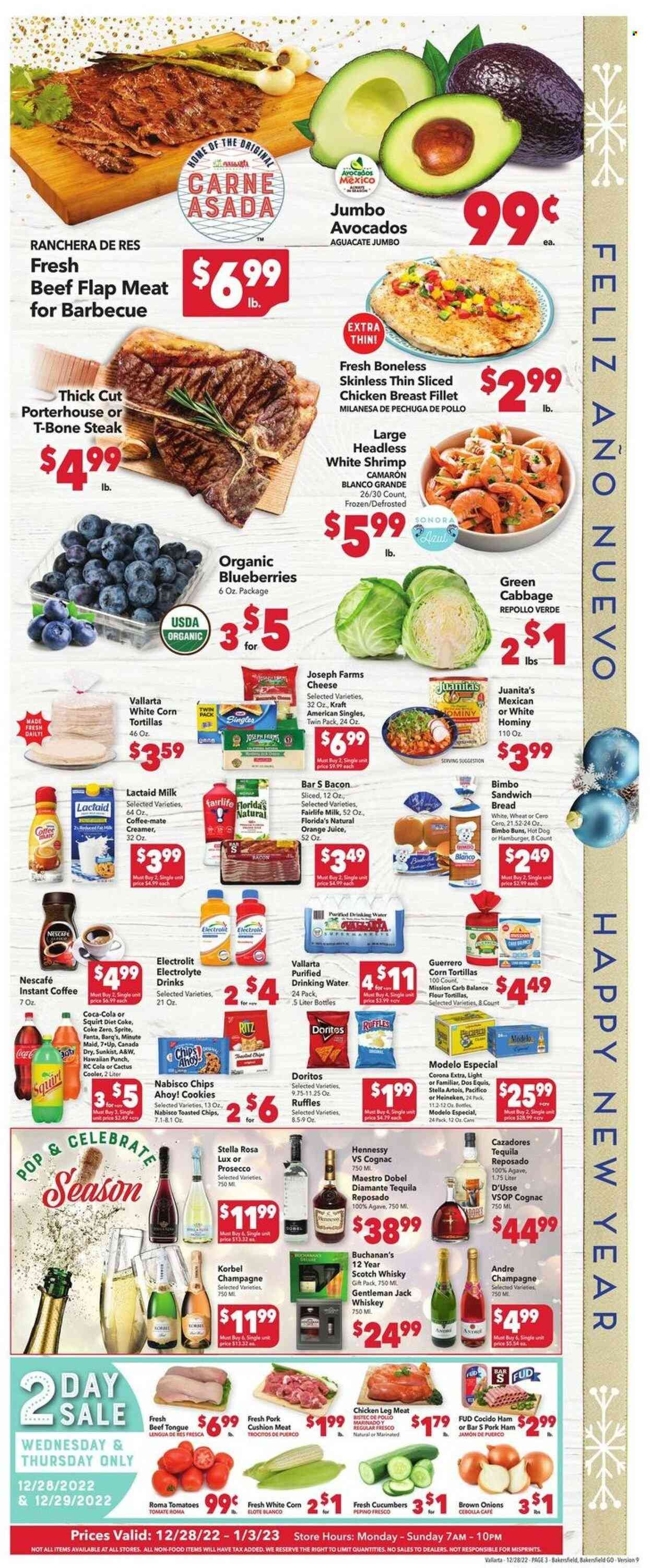 Vallarta (CA) Weekly Ad Flyer Specials December 28 to January 3, 2023