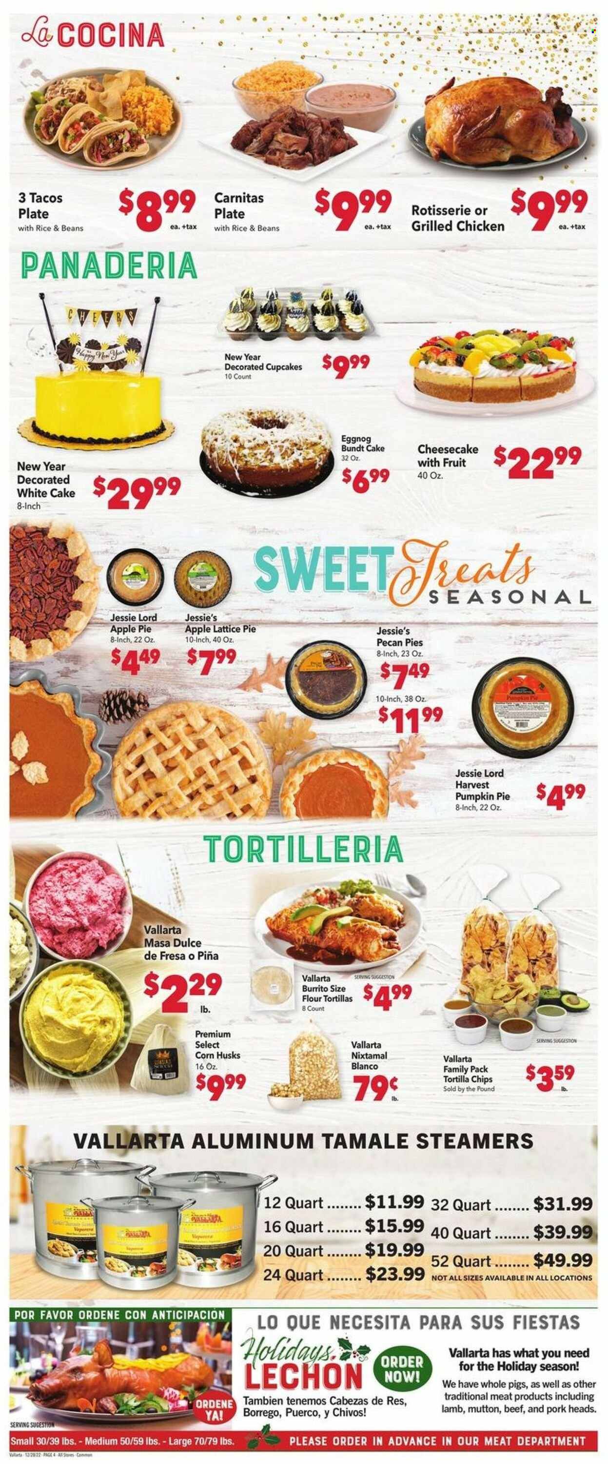 Vallarta (CA) Weekly Ad Flyer Specials December 28 to January 3, 2023