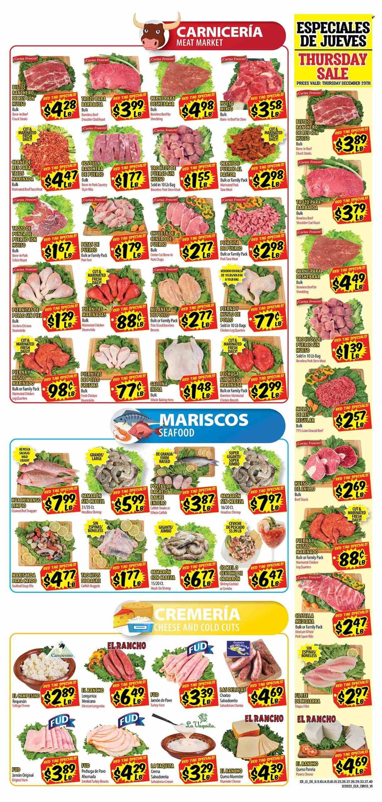 El Rancho (TX) Weekly Ad Flyer Specials December 28 to January 3, 2023
