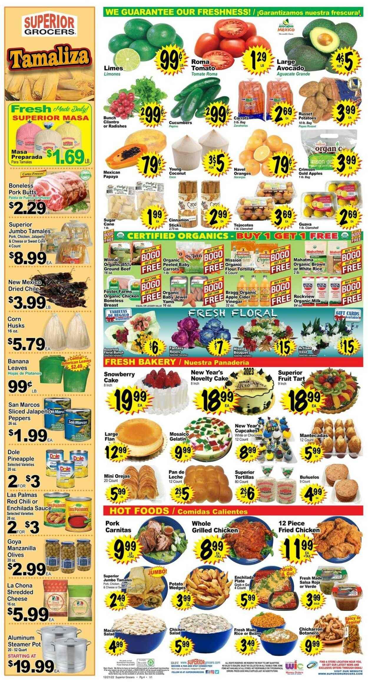 Superior Grocers (CA) Weekly Ad Flyer Specials December 28 to January 3, 2023
