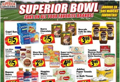 Superior Grocers (CA) Weekly Ad Flyer Specials December 20 to January 23, 2023