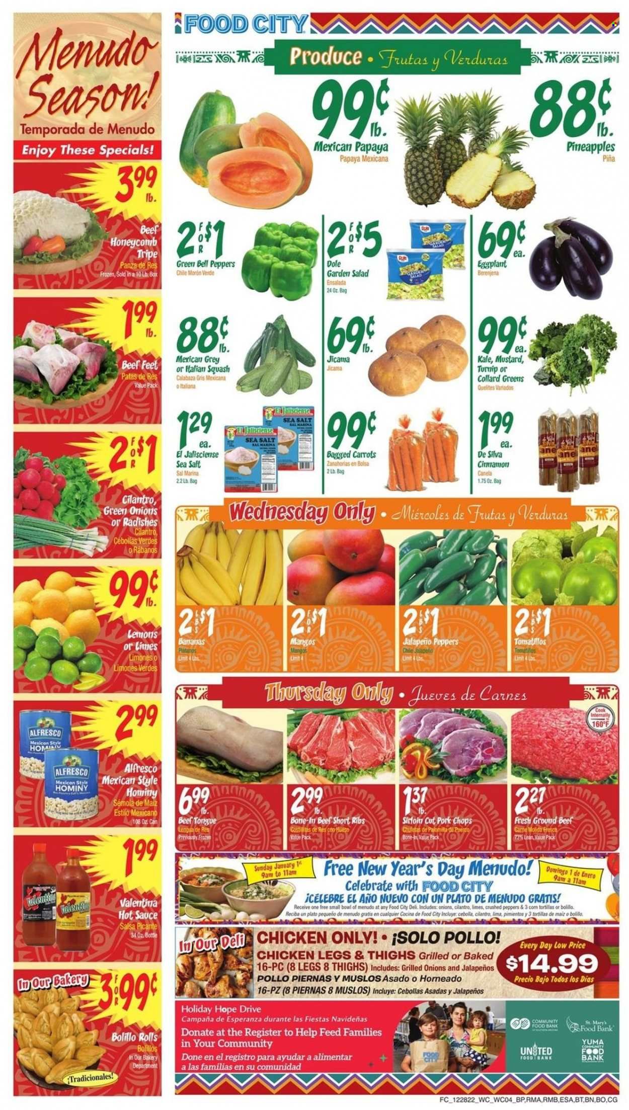 Food City (AZ) Weekly Ad Flyer Specials December 28 to January 3, 2023