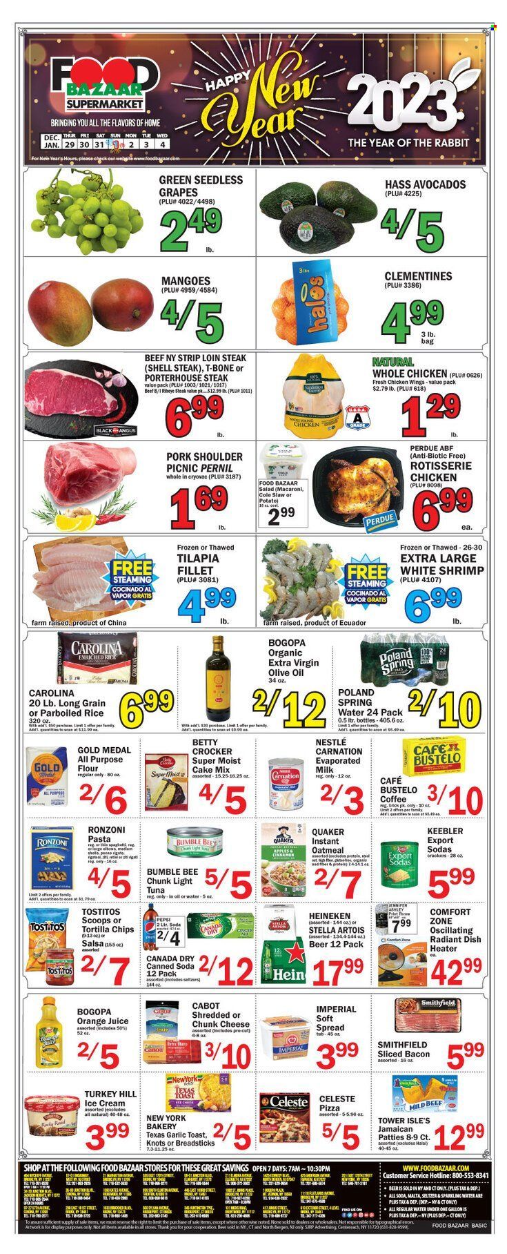 Food Bazaar (CT, NJ, NY) Weekly Ad Flyer Specials December 29 to January 4, 2023