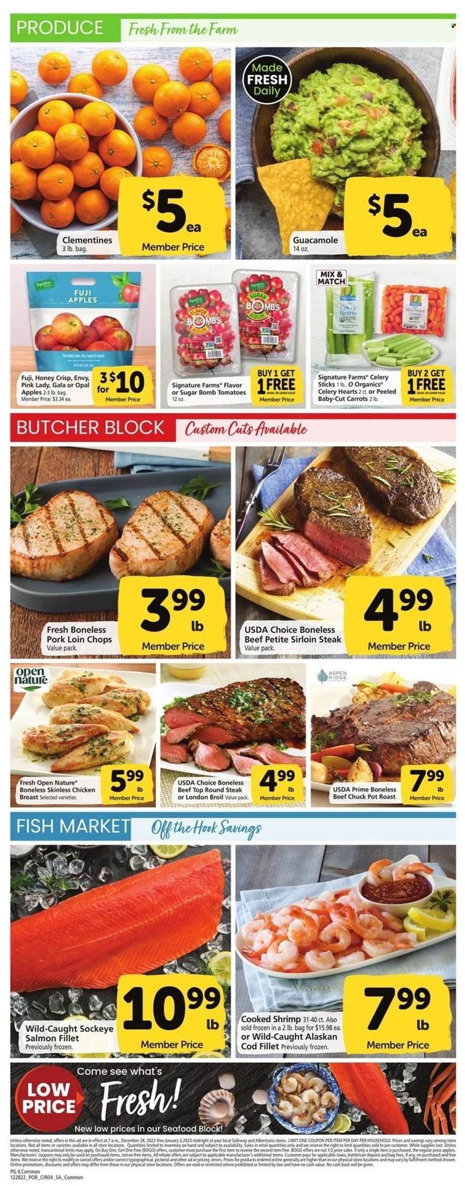 Safeway (OR) Weekly Ad Flyer Specials December 28 to January 3, 2023