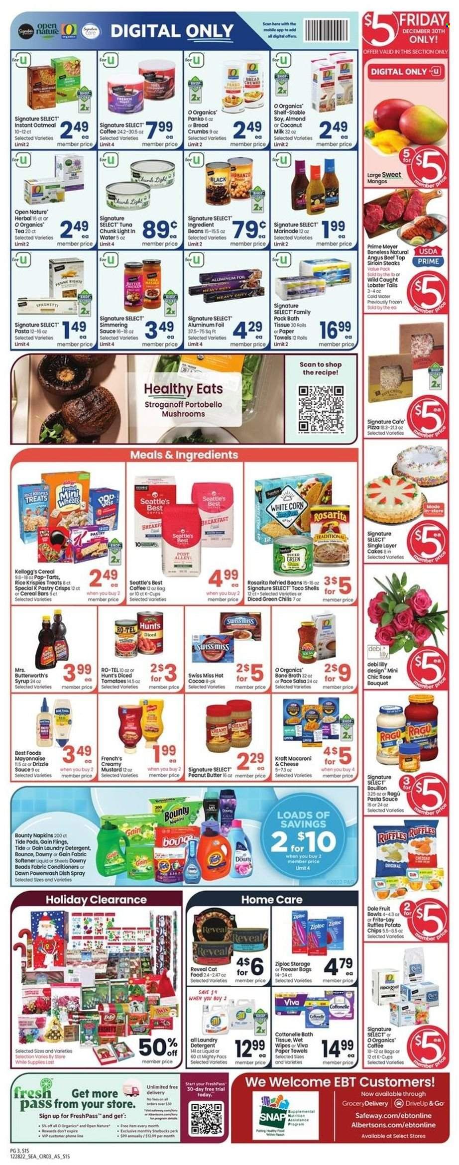 Safeway (WA) Weekly Ad Flyer Specials December 28 to January 3, 2023