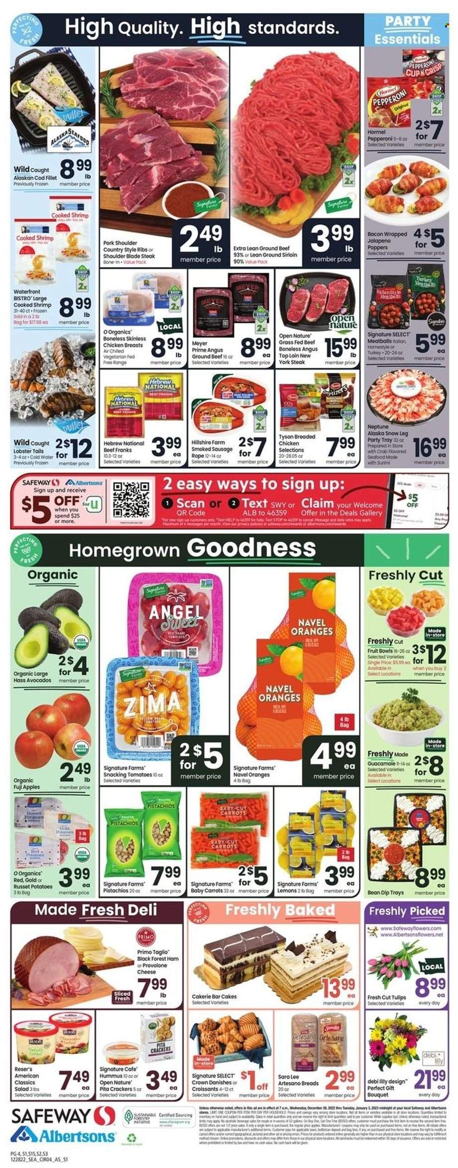 Safeway (WA) Weekly Ad Flyer Specials December 28 to January 3, 2023
