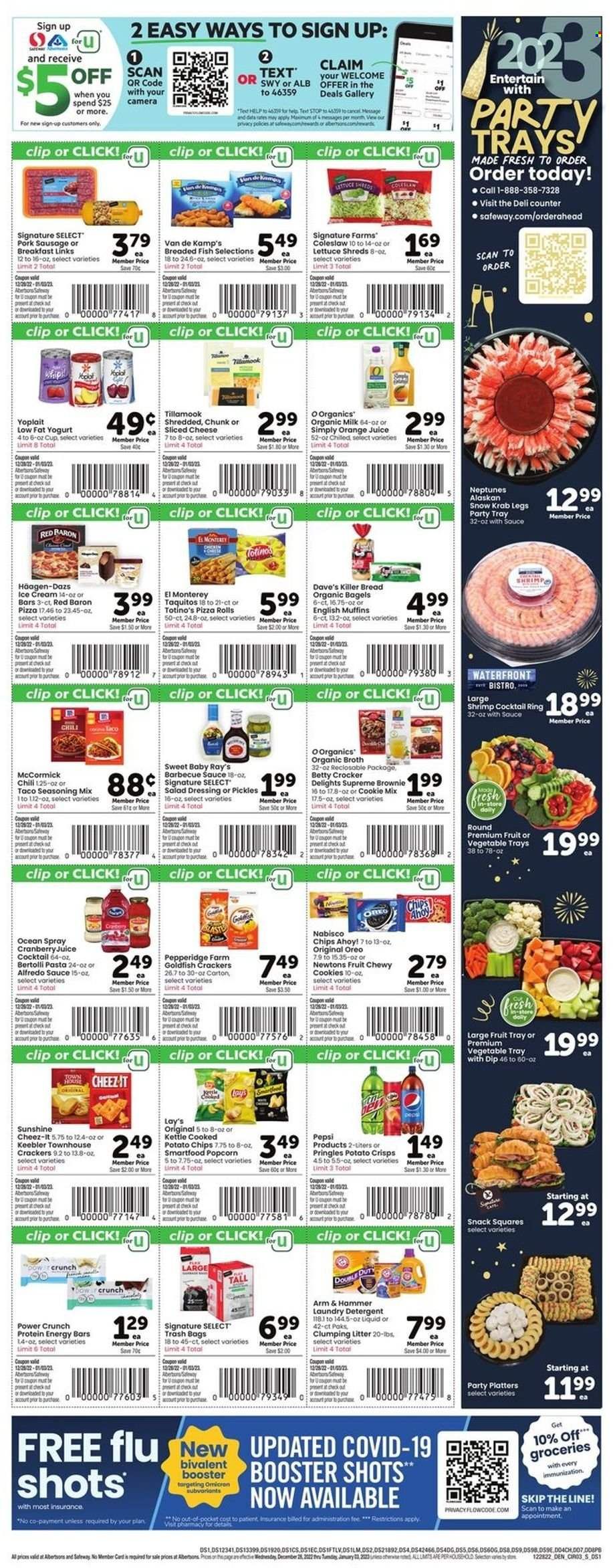 Safeway (SD) Weekly Ad Flyer Specials December 28 to January 3, 2023