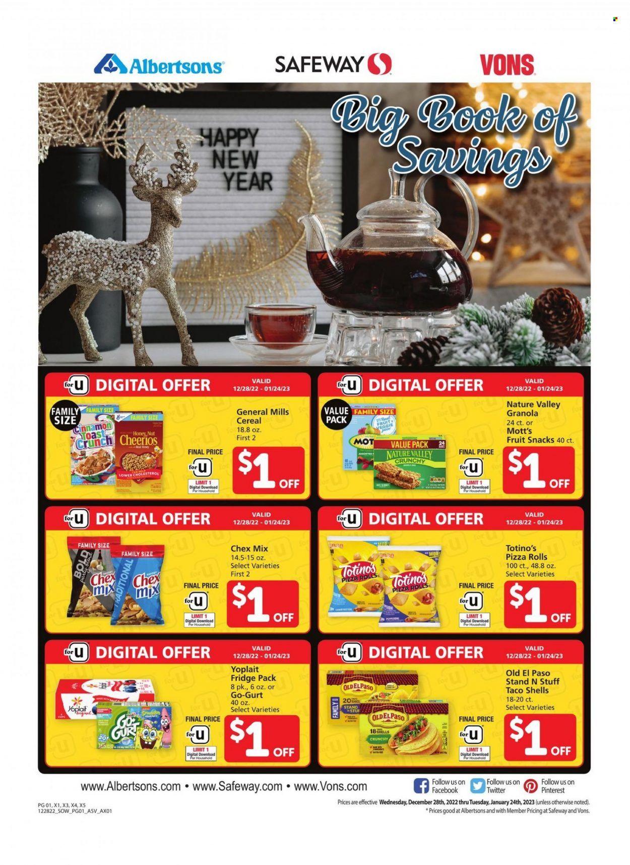 Safeway (AZ, CO, ID, MT, NE, NM) Weekly Ad Flyer Specials December 28 to January 24, 2023