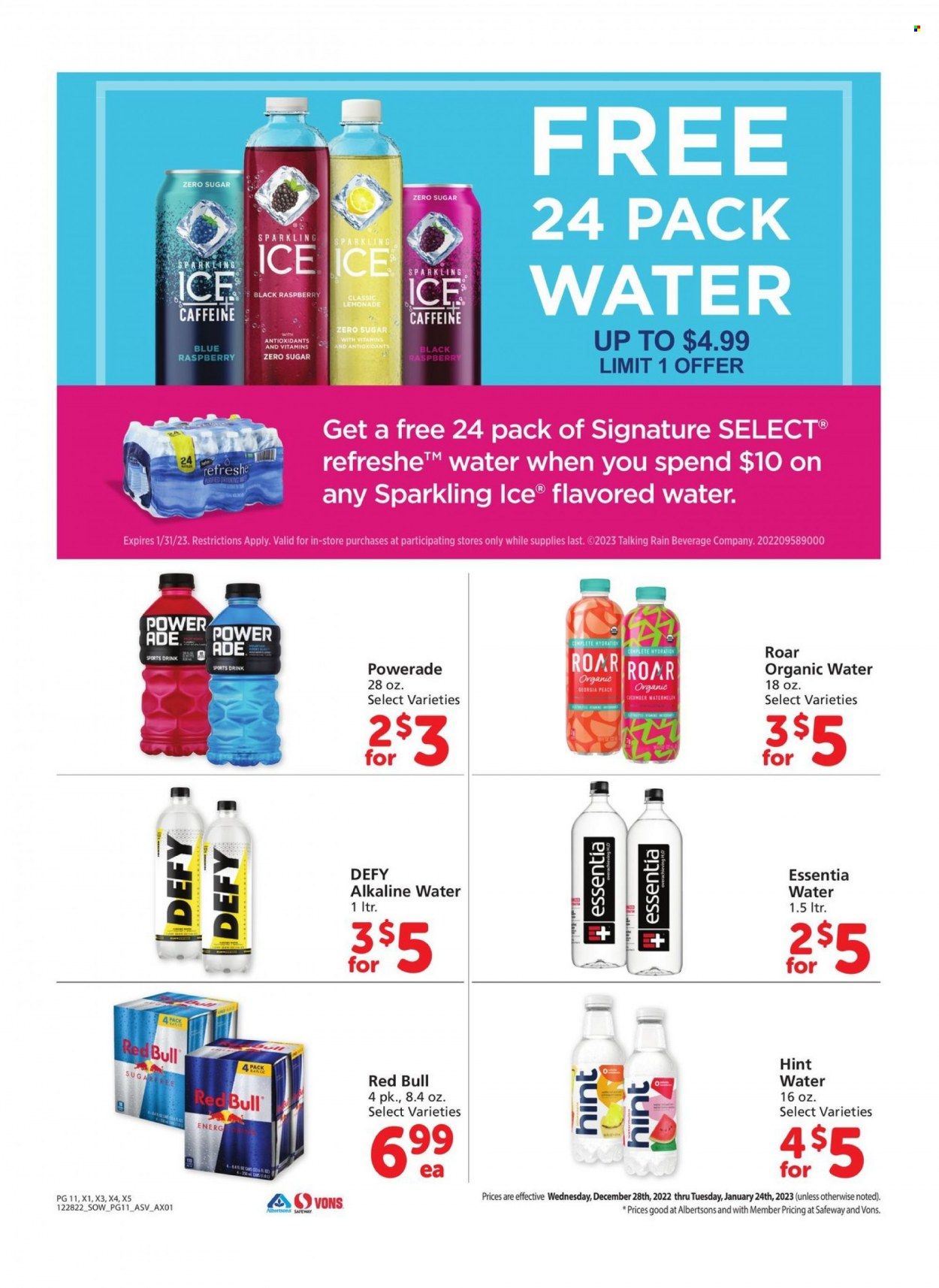 Safeway (AZ, CO, ID, MT, NE, NM) Weekly Ad Flyer Specials December 28 to January 24, 2023