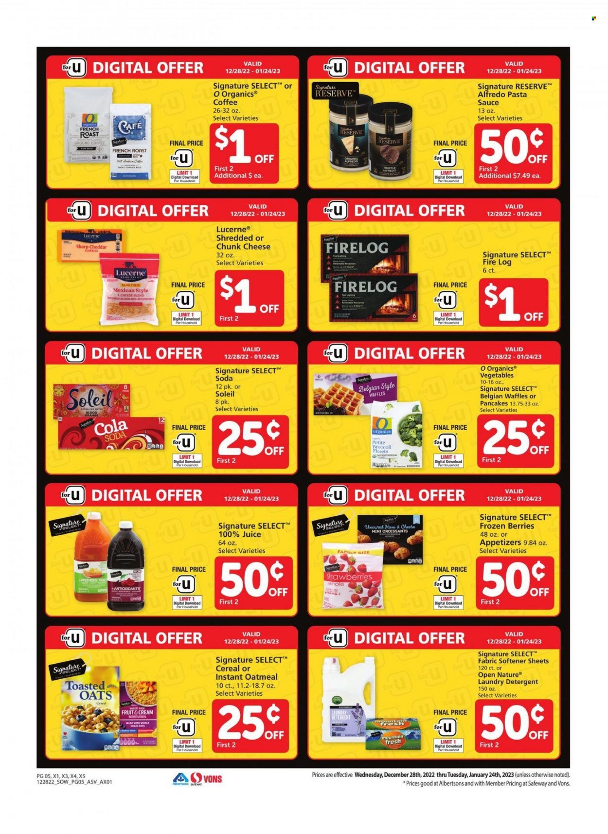 Safeway (AZ, CO, ID, MT, NE, NM) Weekly Ad Flyer Specials December 28 to January 24, 2023