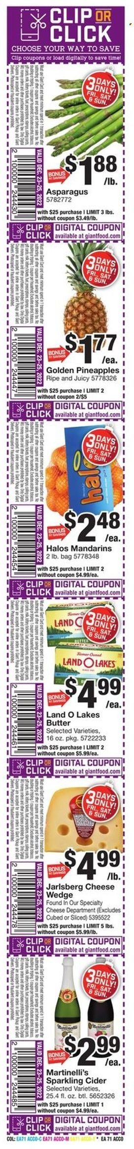 Giant Food (DE, MD, VA) Weekly Ad Flyer Specials December 23 to December 29, 2022