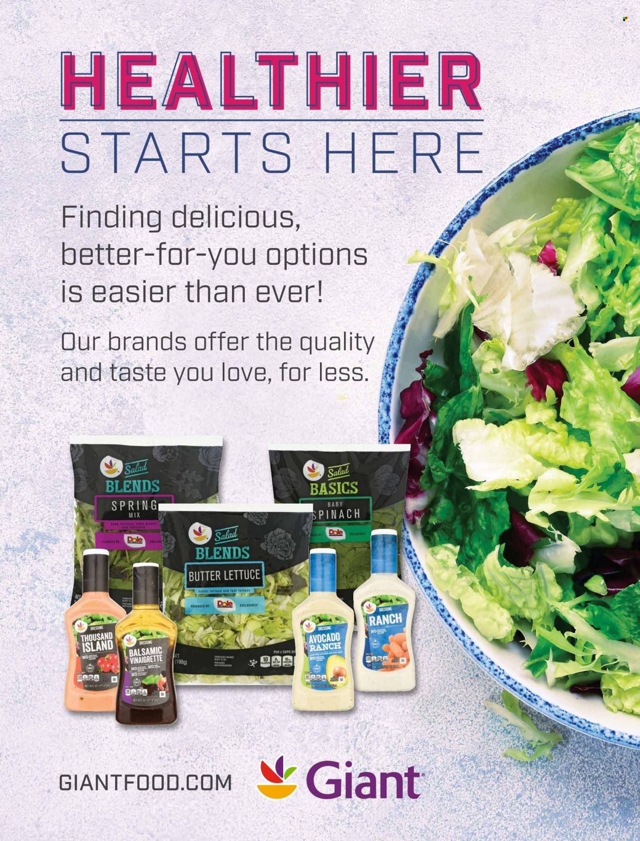 Giant Food (DE, MD, VA) Weekly Ad Flyer Specials January 1 to January 31, 2023