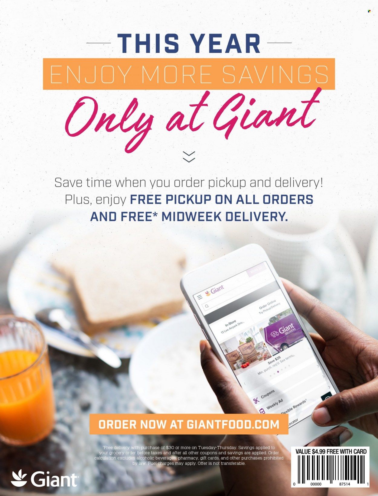 Giant Food (DE, MD, VA) Weekly Ad Flyer Specials January 1 to January 31, 2023