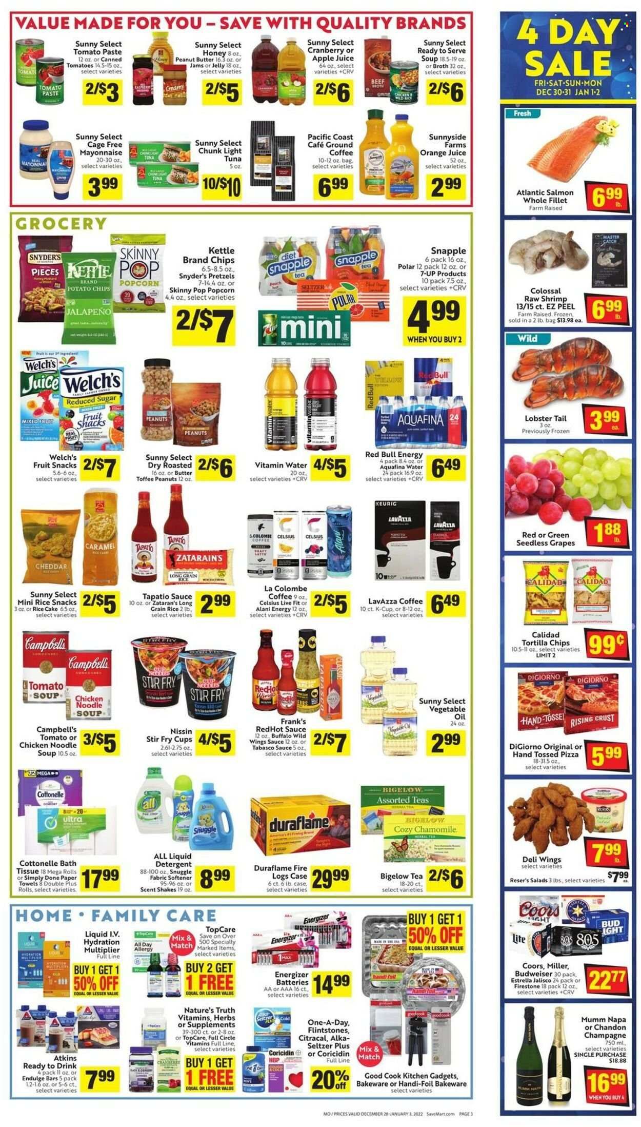 Save Mart (CA, NV) Weekly Ad Flyer Specials December 28 to January 3, 2023