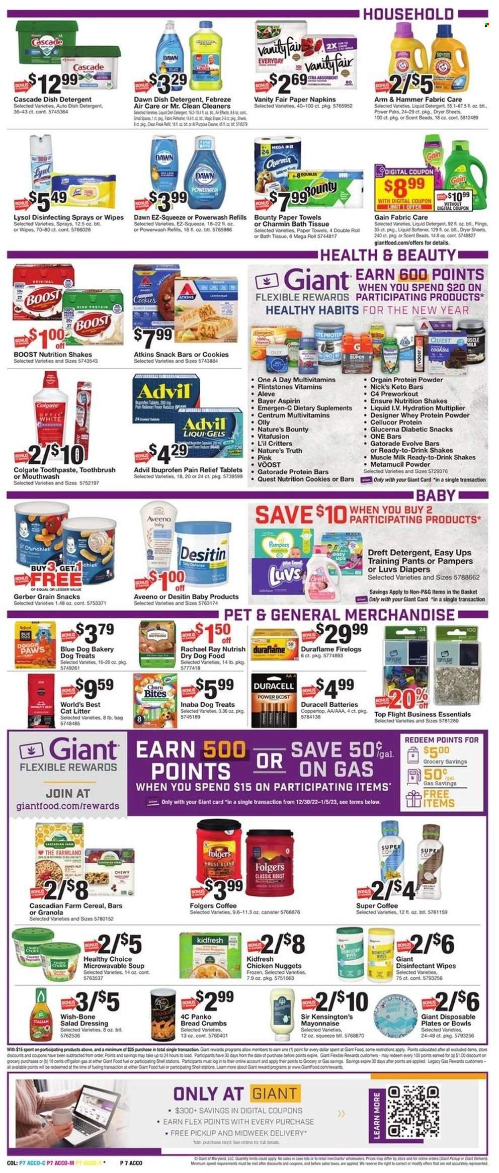 Giant Food (DE, MD, VA) Weekly Ad Flyer Specials December 30 to January 5, 2023