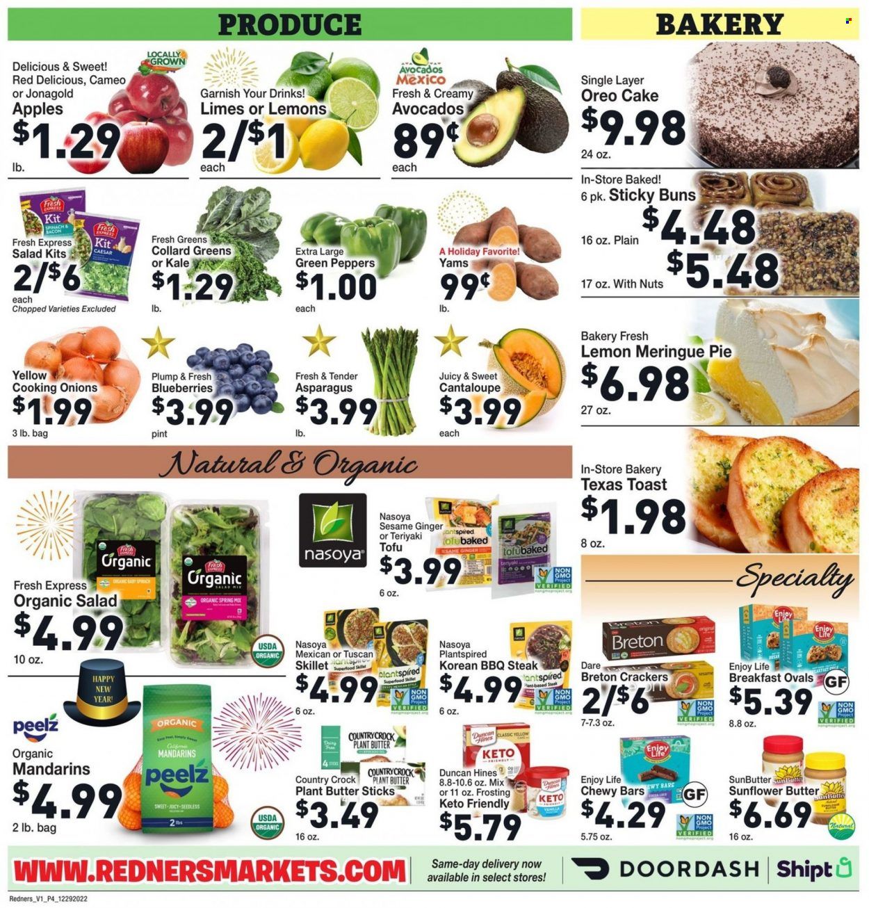 Redner's Markets (DE, MD, PA) Weekly Ad Flyer Specials December 29 to January 4, 2023