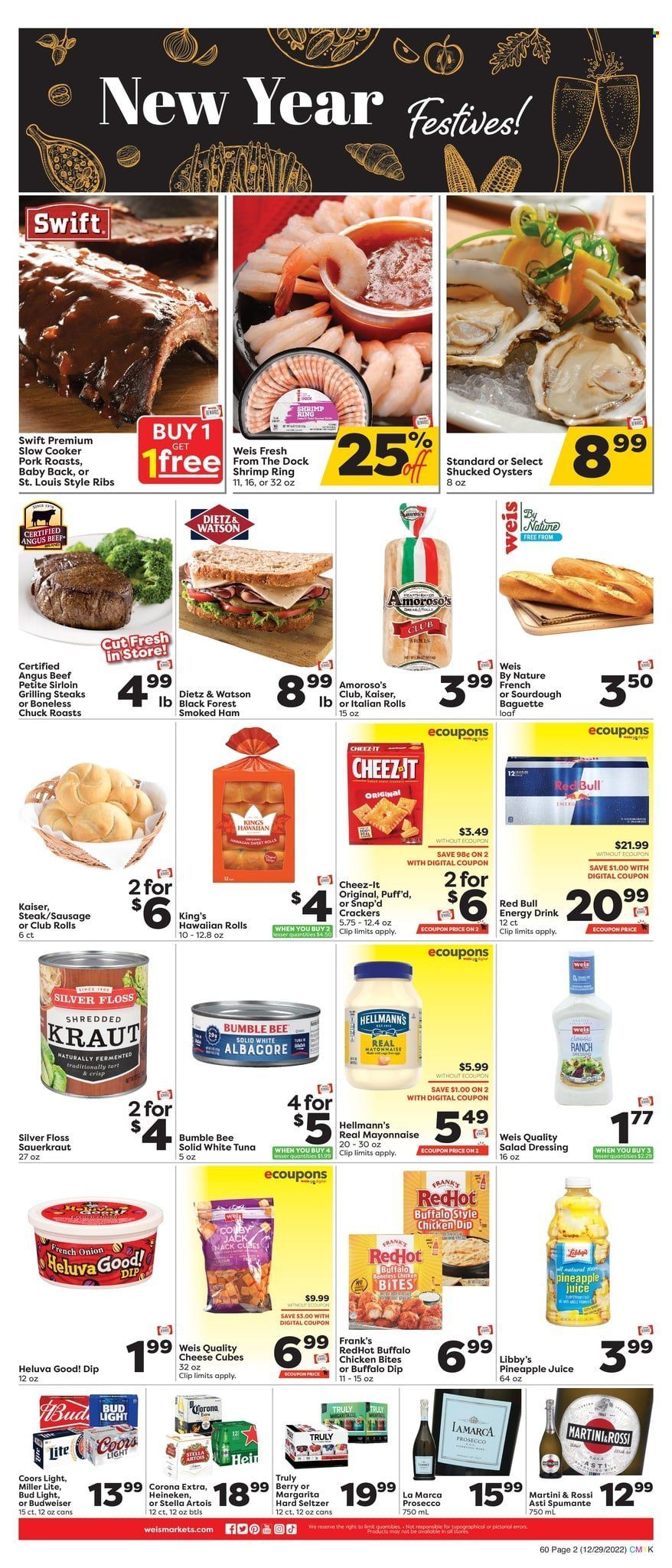 Weis (MD, NY, PA) Weekly Ad Flyer Specials December 29 to January 4, 2023
