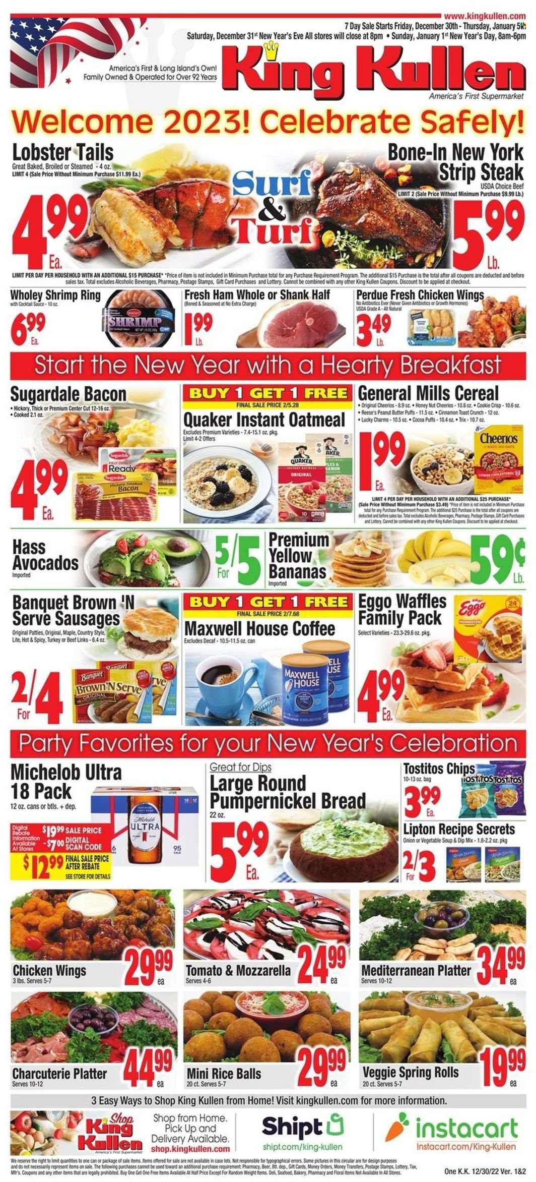 King Kullen (NY) Weekly Ad Flyer Specials December 30 to January 5, 2023