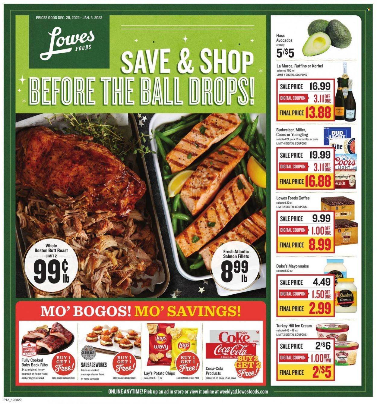Lowes Foods (NC, SC) Weekly Ad Flyer Specials December 28 to January 3, 2023