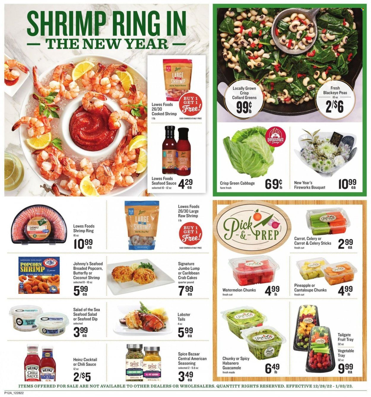 Lowes Foods (NC, SC) Weekly Ad Flyer Specials December 28 to January 3, 2023
