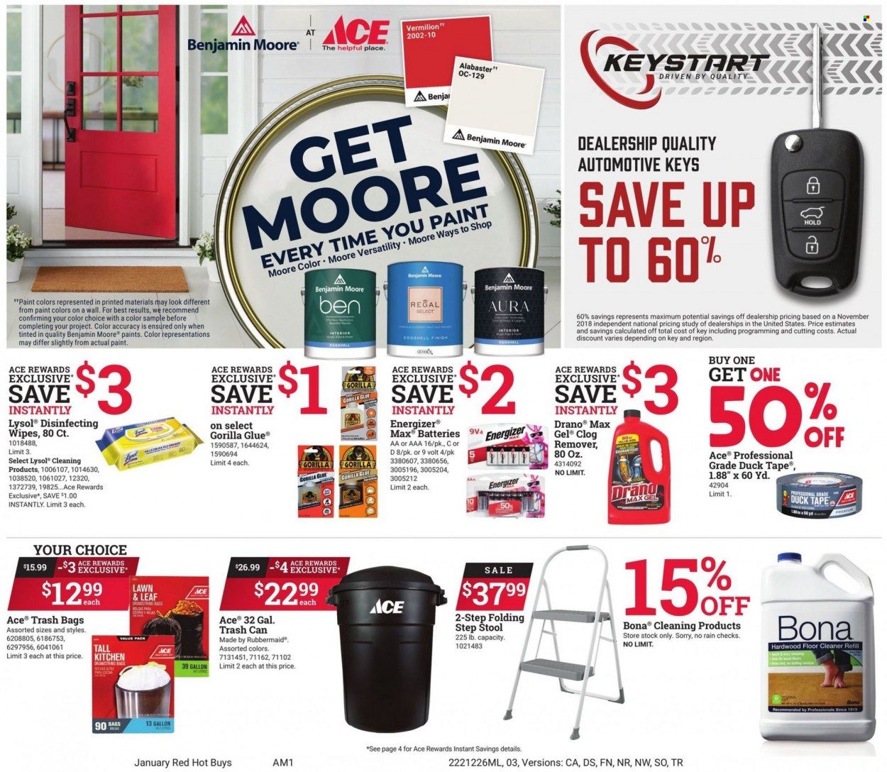 ACE Hardware Weekly Ad Flyer Specials December 26 to January 31, 2023
