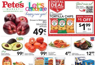 Pete's Fresh Market (IL) Weekly Ad Flyer Specials December 28 to January 3, 2023