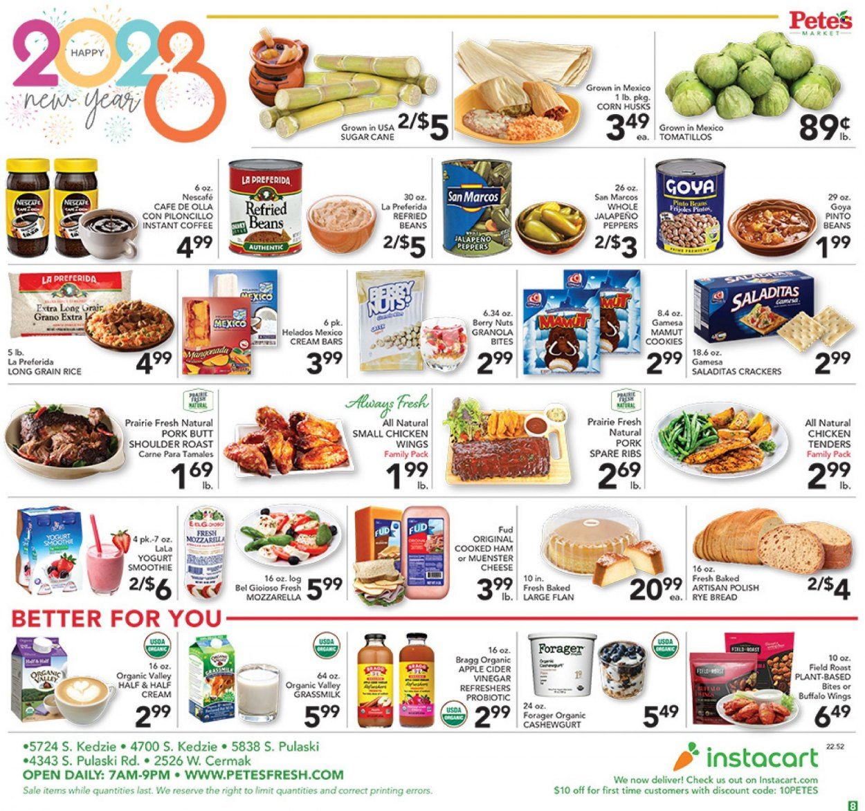 Pete's Fresh Market (IL) Weekly Ad Flyer Specials December 28 to January 3, 2023
