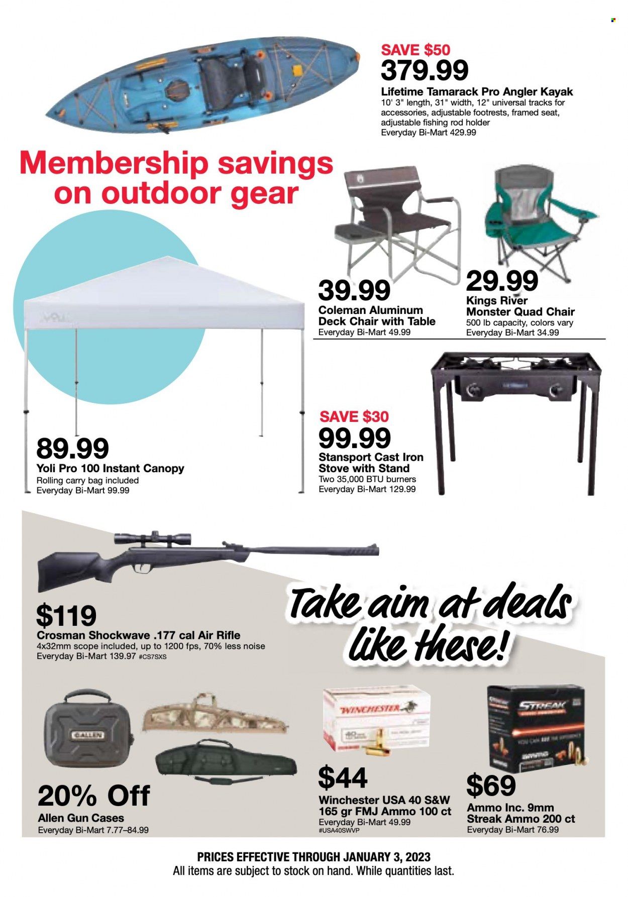 Bi-Mart (ID, OR, WA) Weekly Ad Flyer Specials December 26 to January 3, 2023