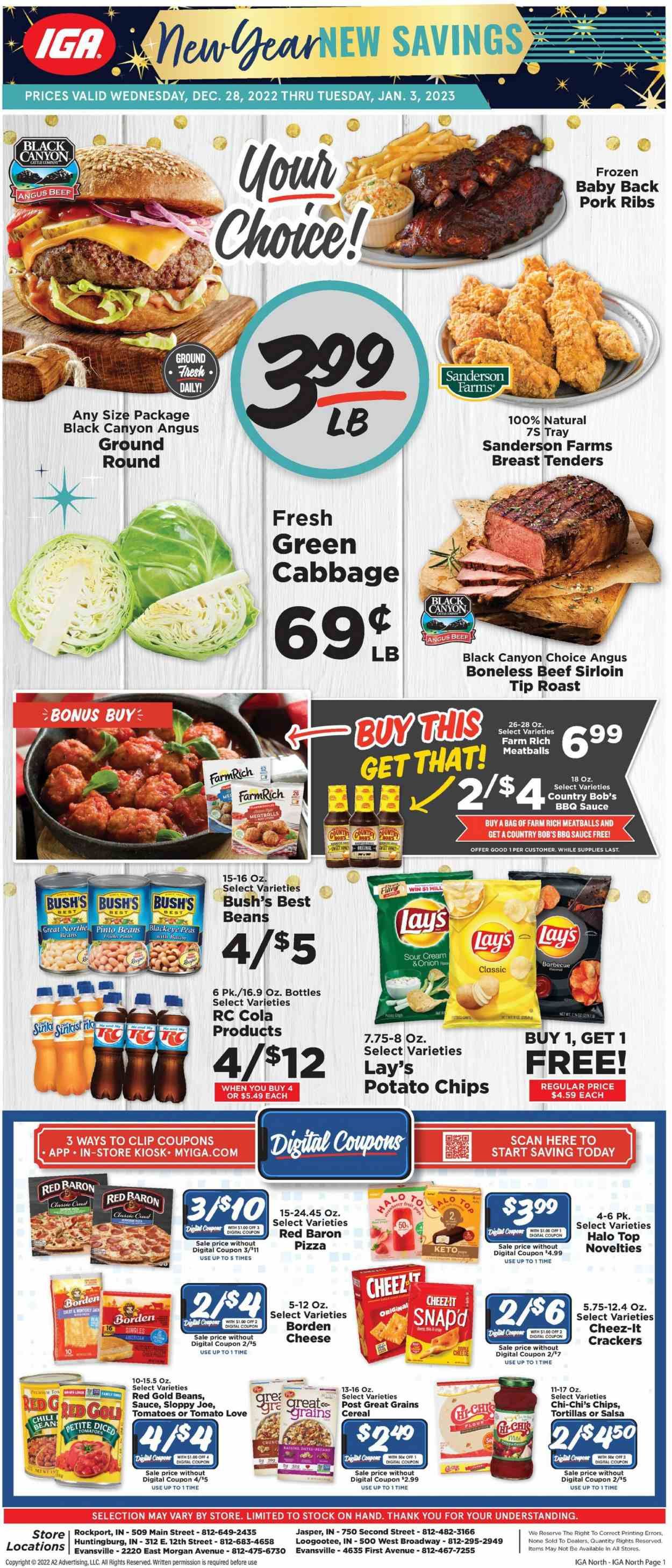 IGA (IN) Weekly Ad Flyer Specials December 28 to January 3, 2023