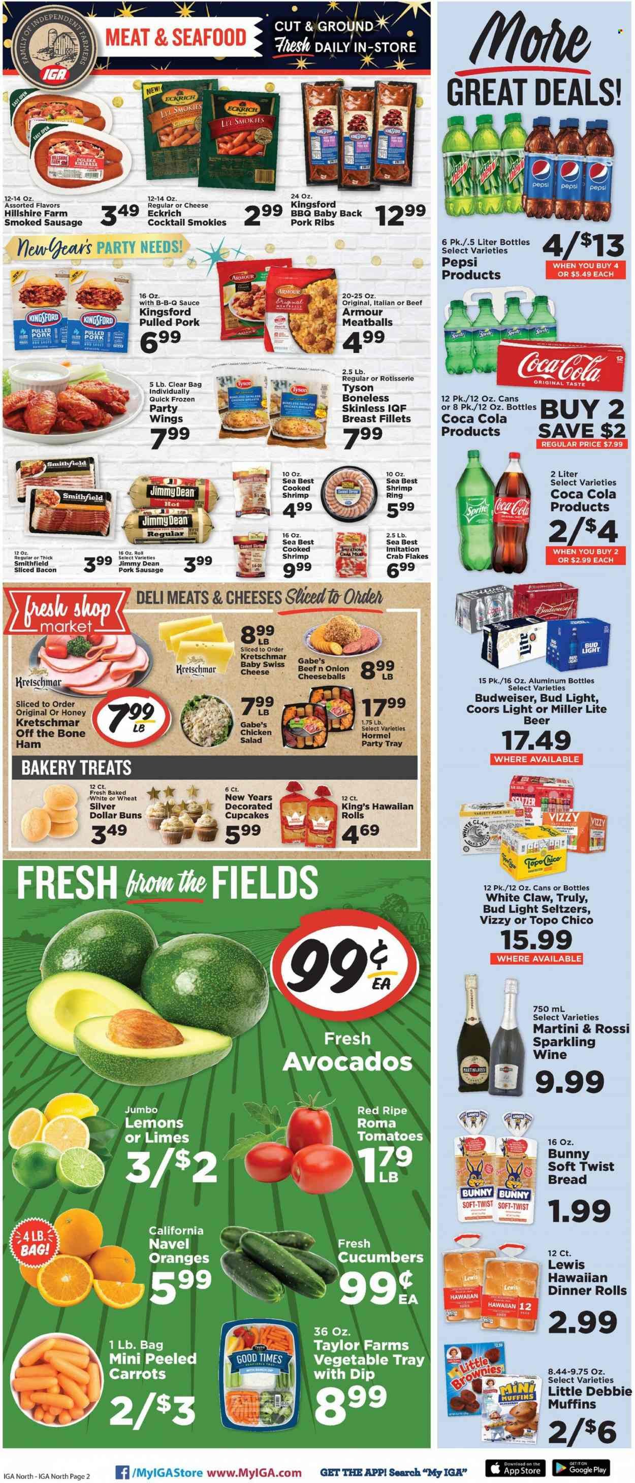 IGA (IN) Weekly Ad Flyer Specials December 28 to January 3, 2023