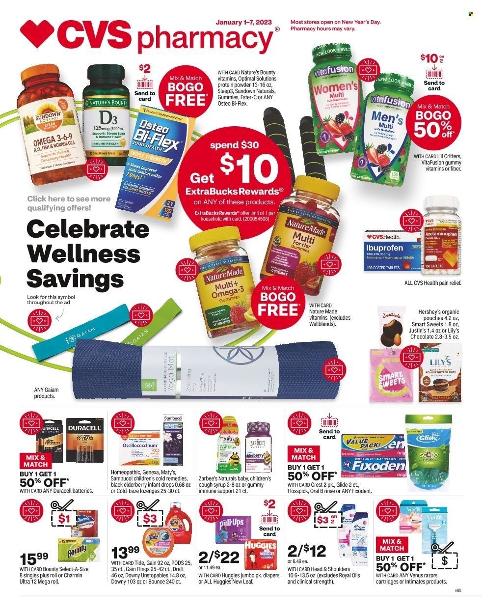 CVS Pharmacy Weekly Ad Flyer Specials January 1 to January 7, 2023