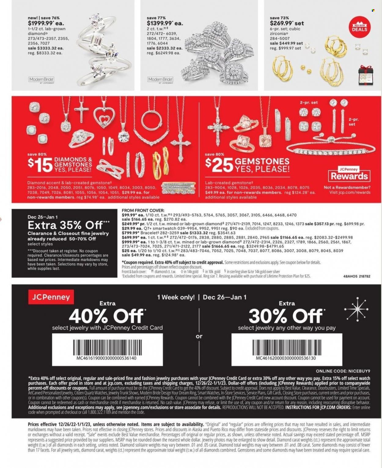 JCPenney Weekly Ad Flyer Specials December 26 to January 1, 2023