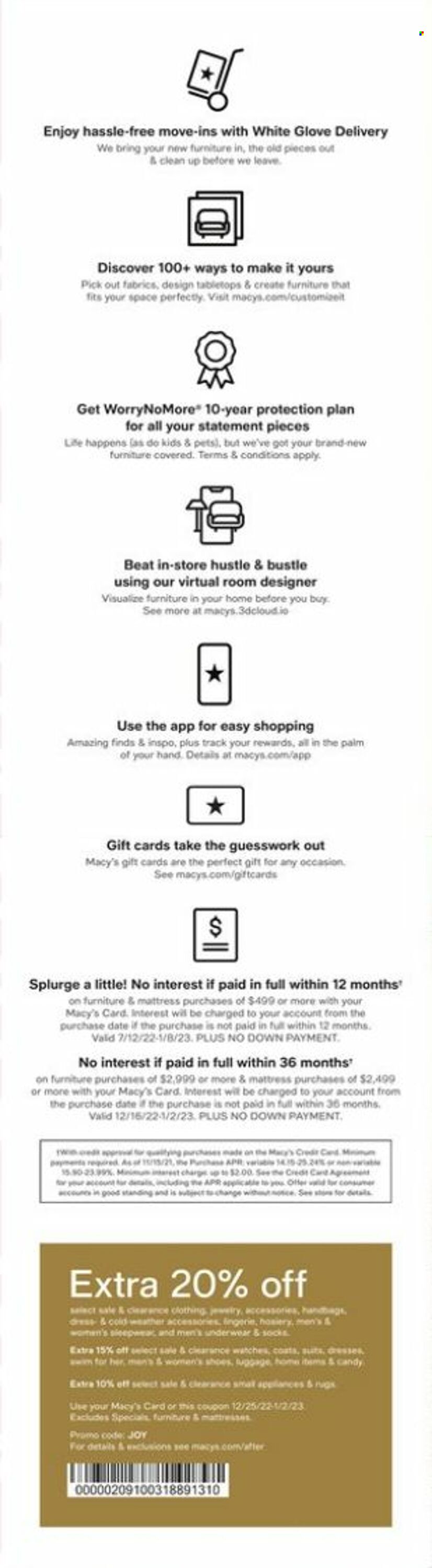 Macy's Weekly Ad Flyer Specials December 25 to January 2, 2023