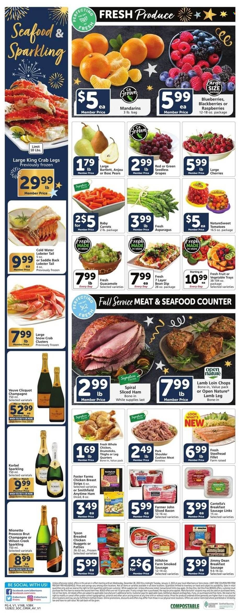 Vons (CA) Weekly Ad Flyer Specials December 28 to January 3, 2023