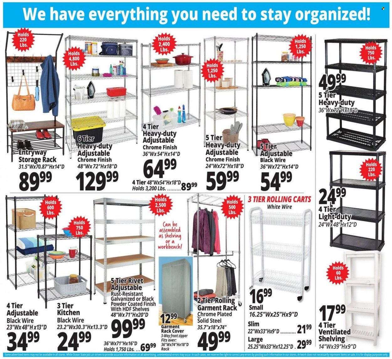 Ocean State Job Lot (CT, MA, ME, NH, NJ, NY, RI, VT) Weekly Ad Flyer Specials December 29 to January 4, 2023