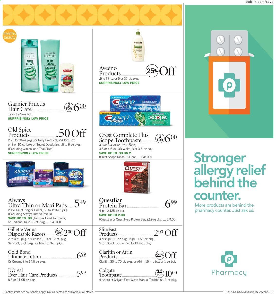 Publix Weekly Ad & Flyer April 23 to 29