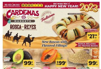 Cardenas (CA, NV) Weekly Ad Flyer Specials December 28 to January 3, 2023