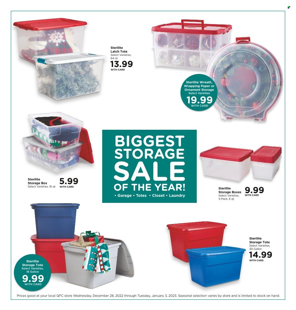 QFC (WA) Weekly Ad Flyer Specials December 28 to January 3, 2023