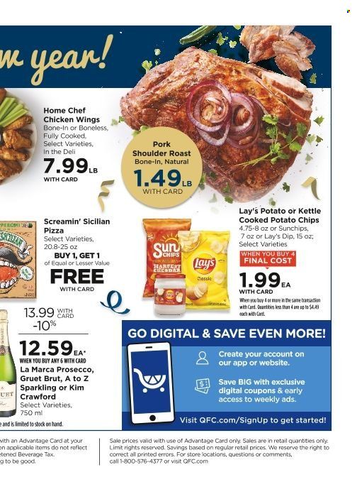 QFC (WA) Weekly Ad Flyer Specials December 28 to January 3, 2023