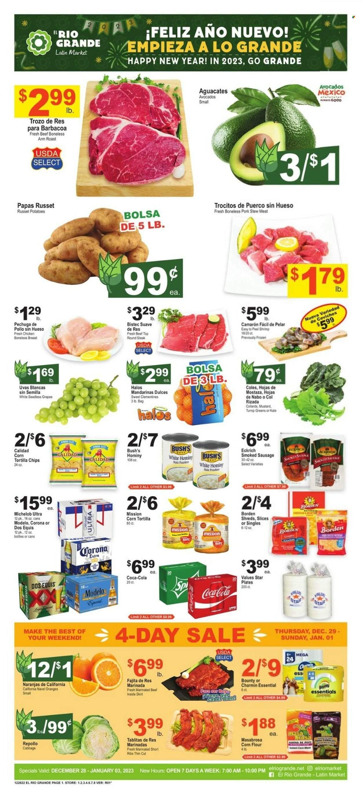 El Rio Grande (TX) Weekly Ad Flyer Specials December 28 to January 3, 2023