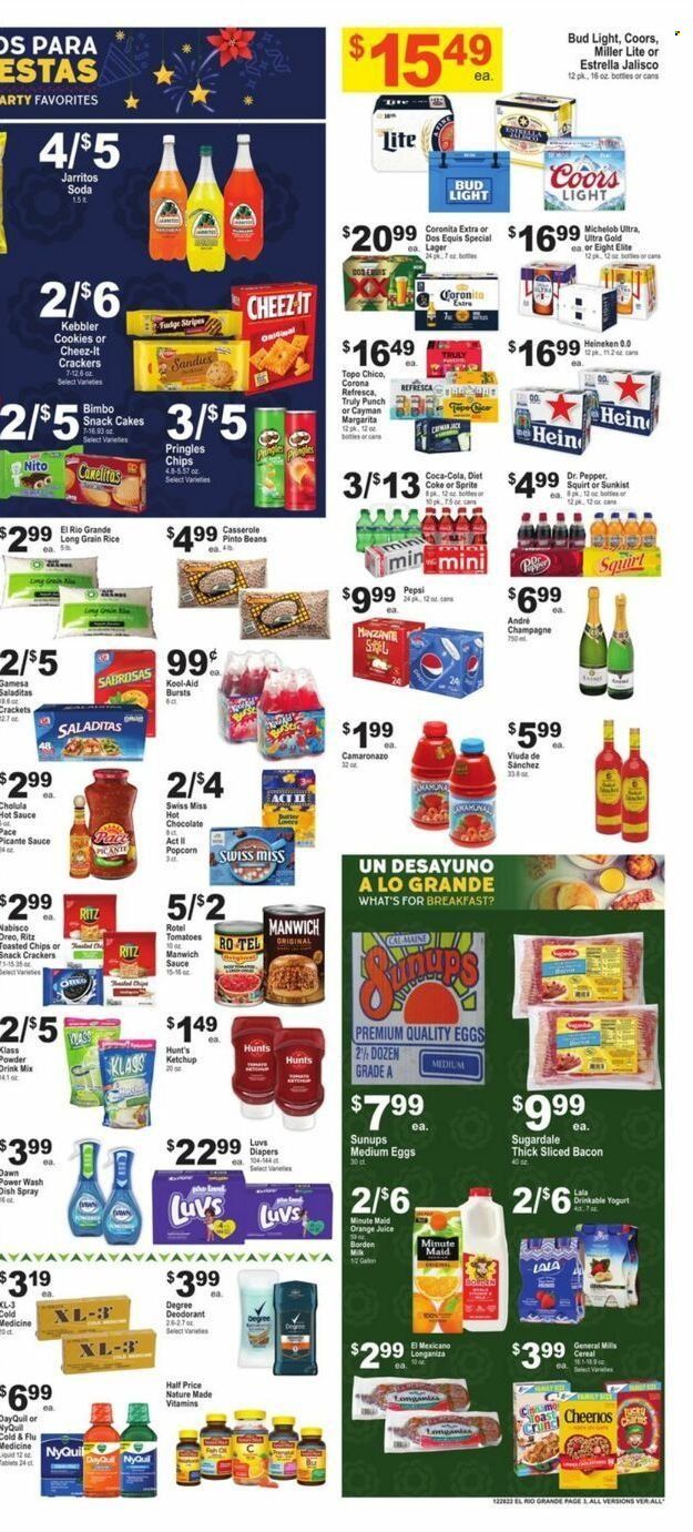 El Rio Grande (TX) Weekly Ad Flyer Specials December 28 to January 3, 2023