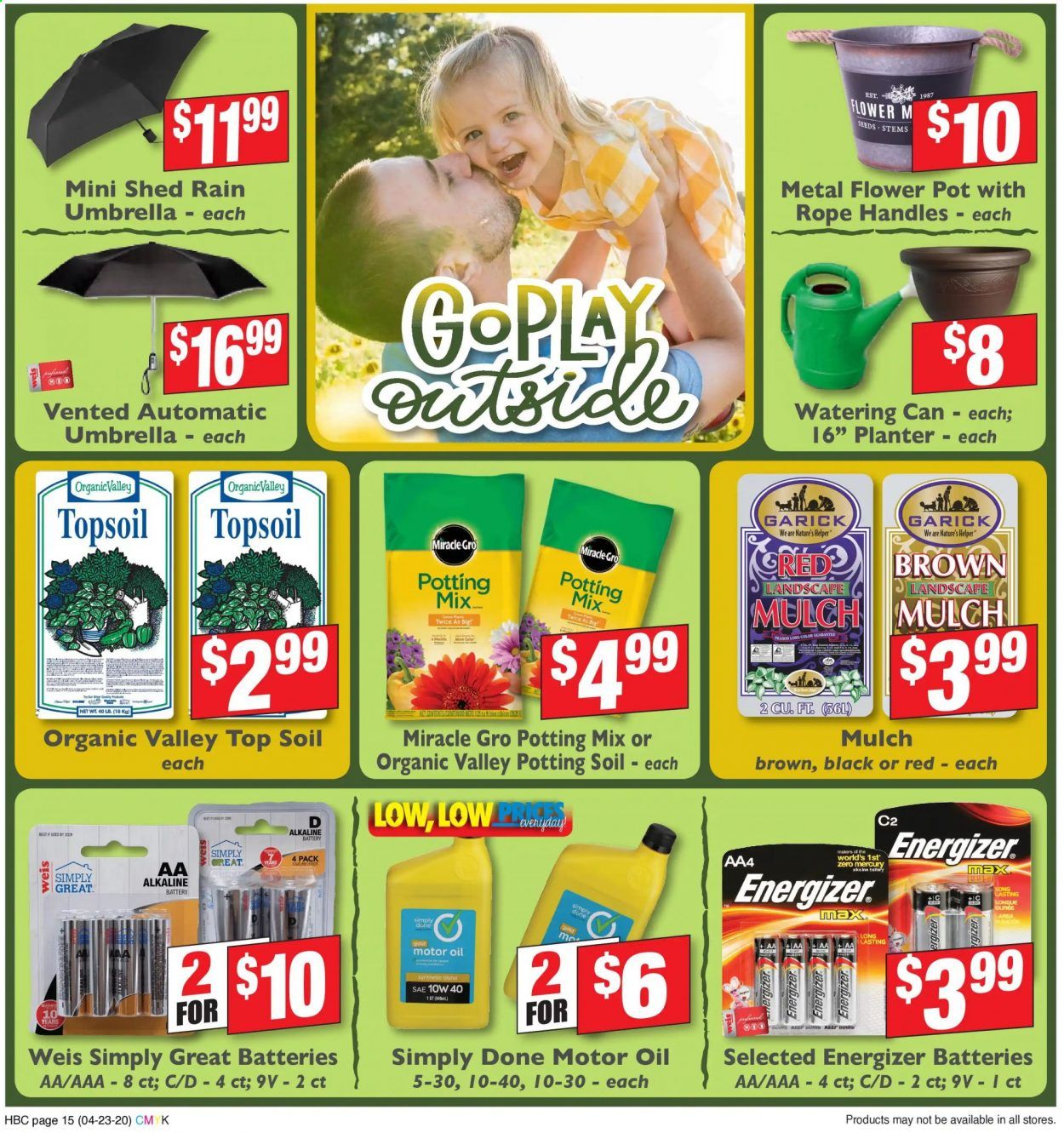 Weis Weekly Ad & Flyer April 23 to June 4