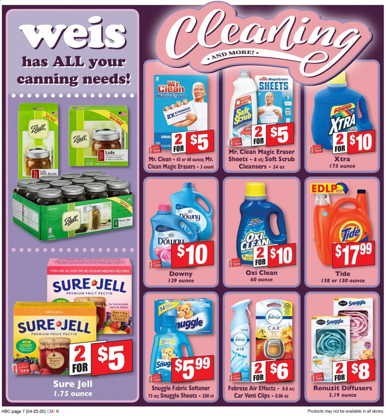 Weis Weekly Ad & Flyer April 23 to June 4