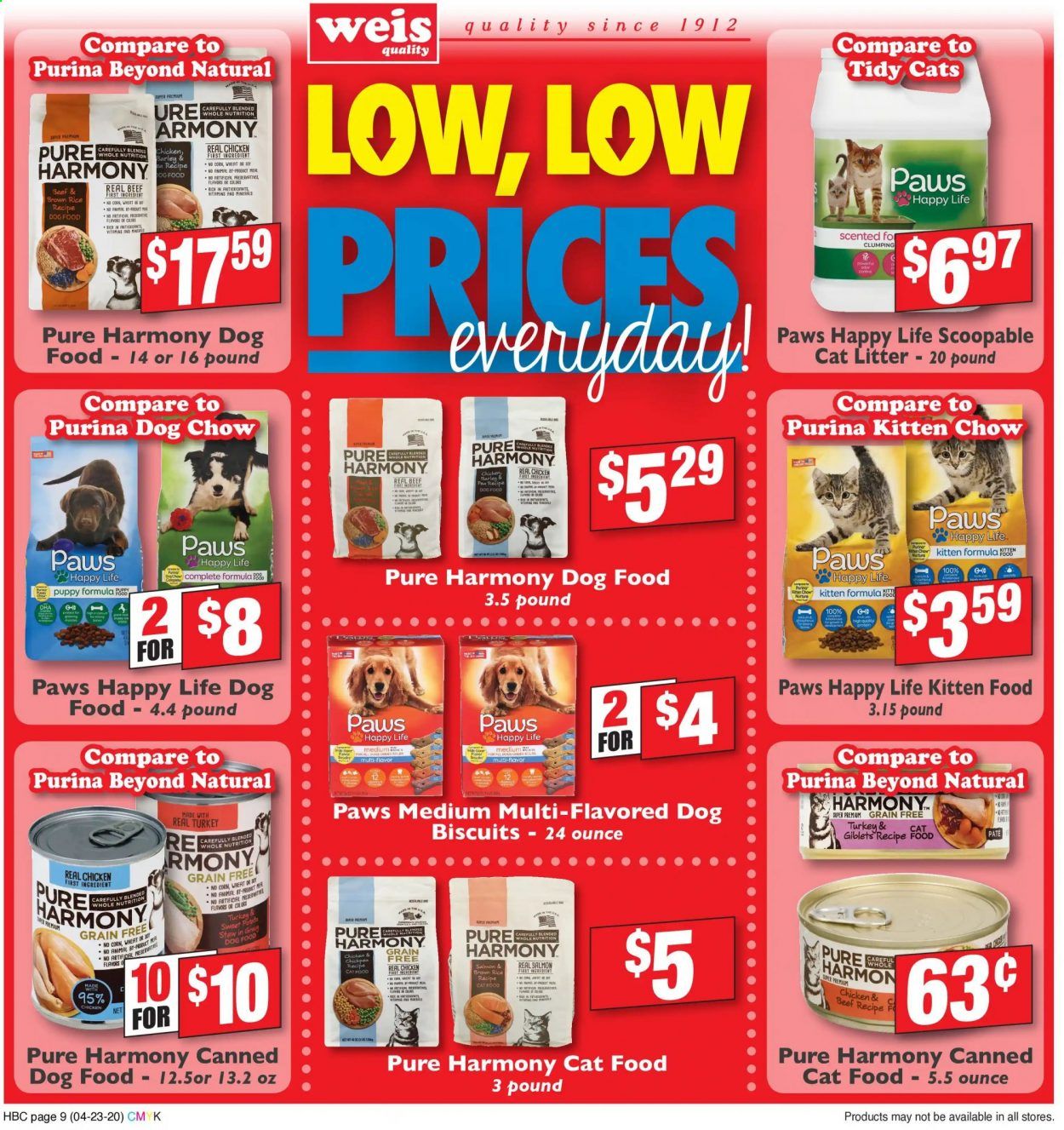Weis Weekly Ad & Flyer April 23 to June 4