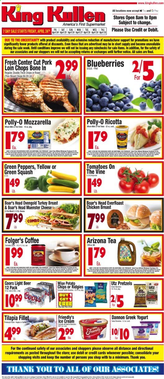King Kullen Weekly Ad & Flyer April 24 to 30