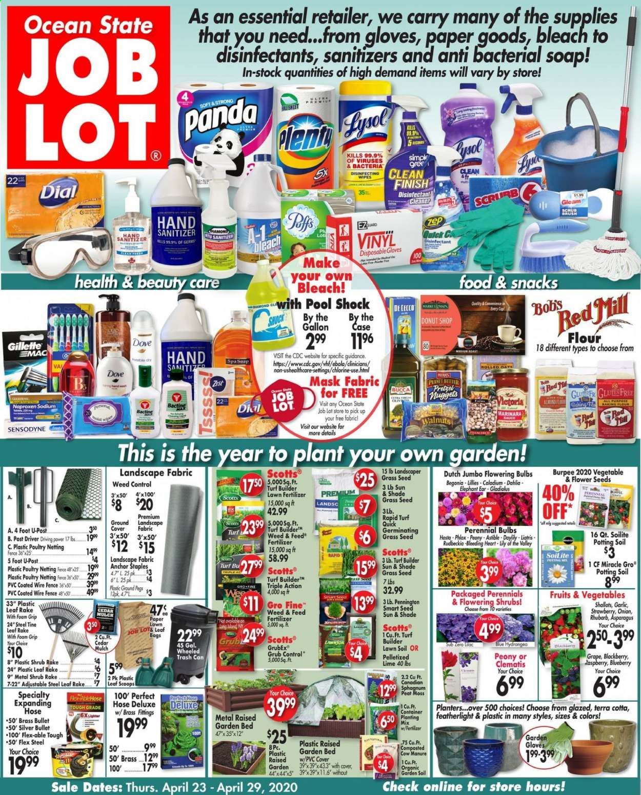 Ocean State Job Lot Weekly Ad & Flyer April 23 to 29