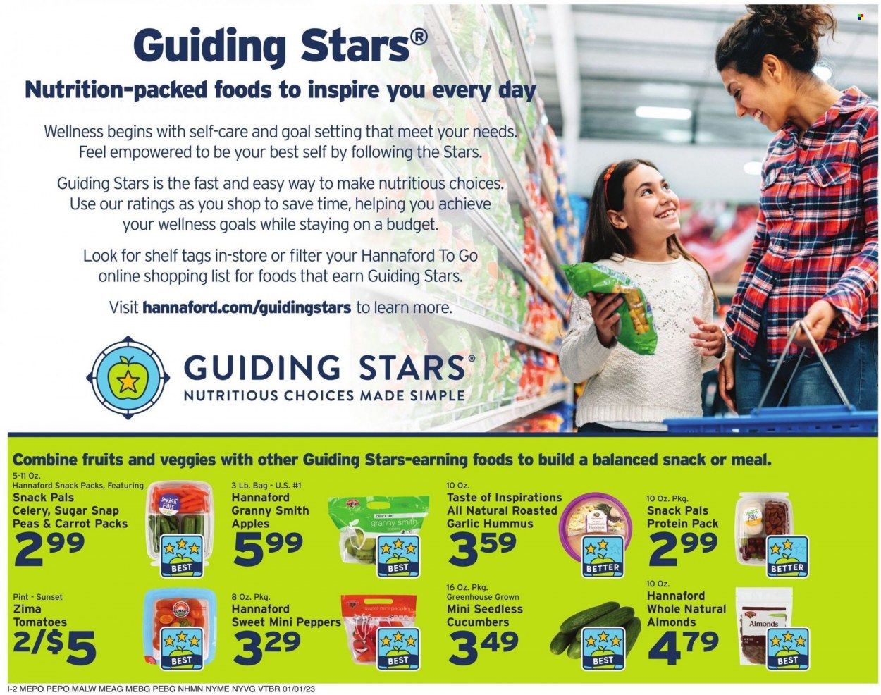 Hannaford (NY) Weekly Ad Flyer Specials January 1 to January 7, 2023